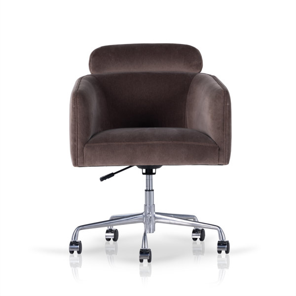 World market deals leather office chair